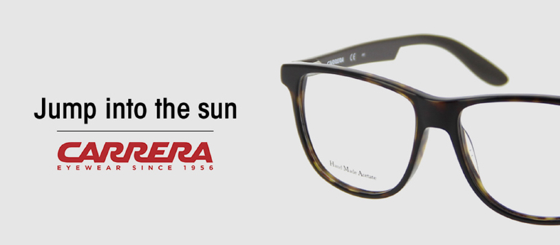 pubblicità carrera occhiali