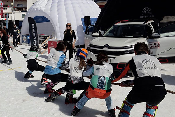 Citroën Winterland Tour – giochi e attività