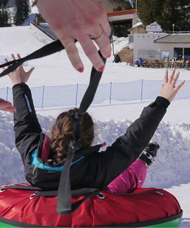 Tubing al Citroen Winterland Tour