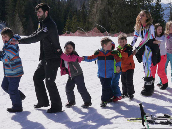 Animazione al Citroen Winterland Tour