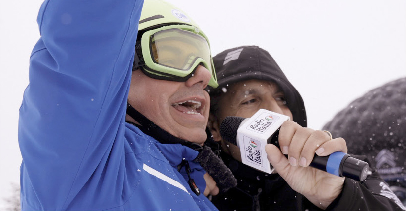 RadioItalia al Citroen Winterland Tour