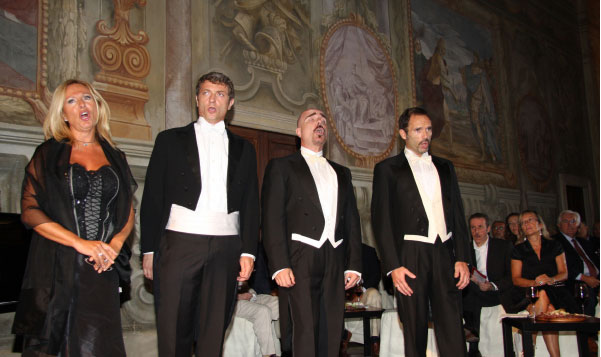 cantanti serata elegante