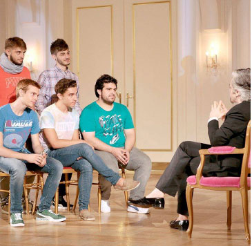 fotografia intervista cantanti