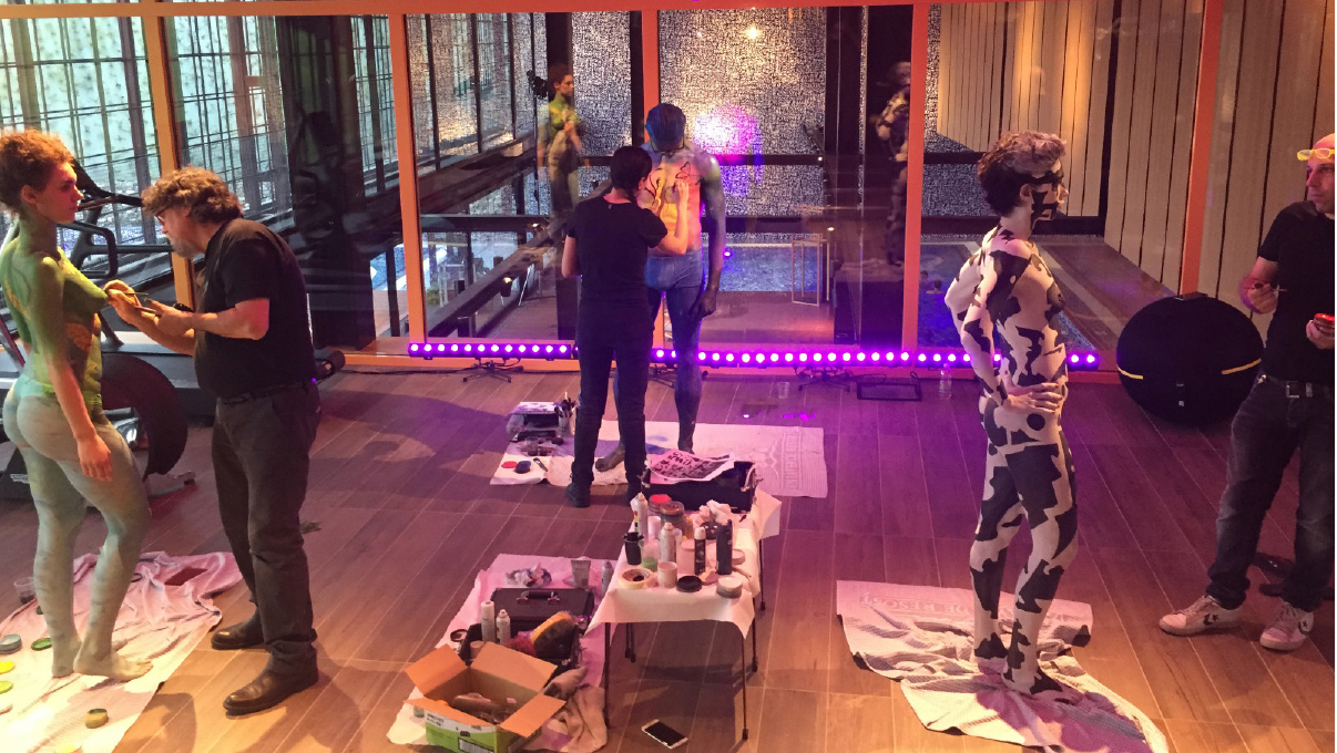 Artisti body painting